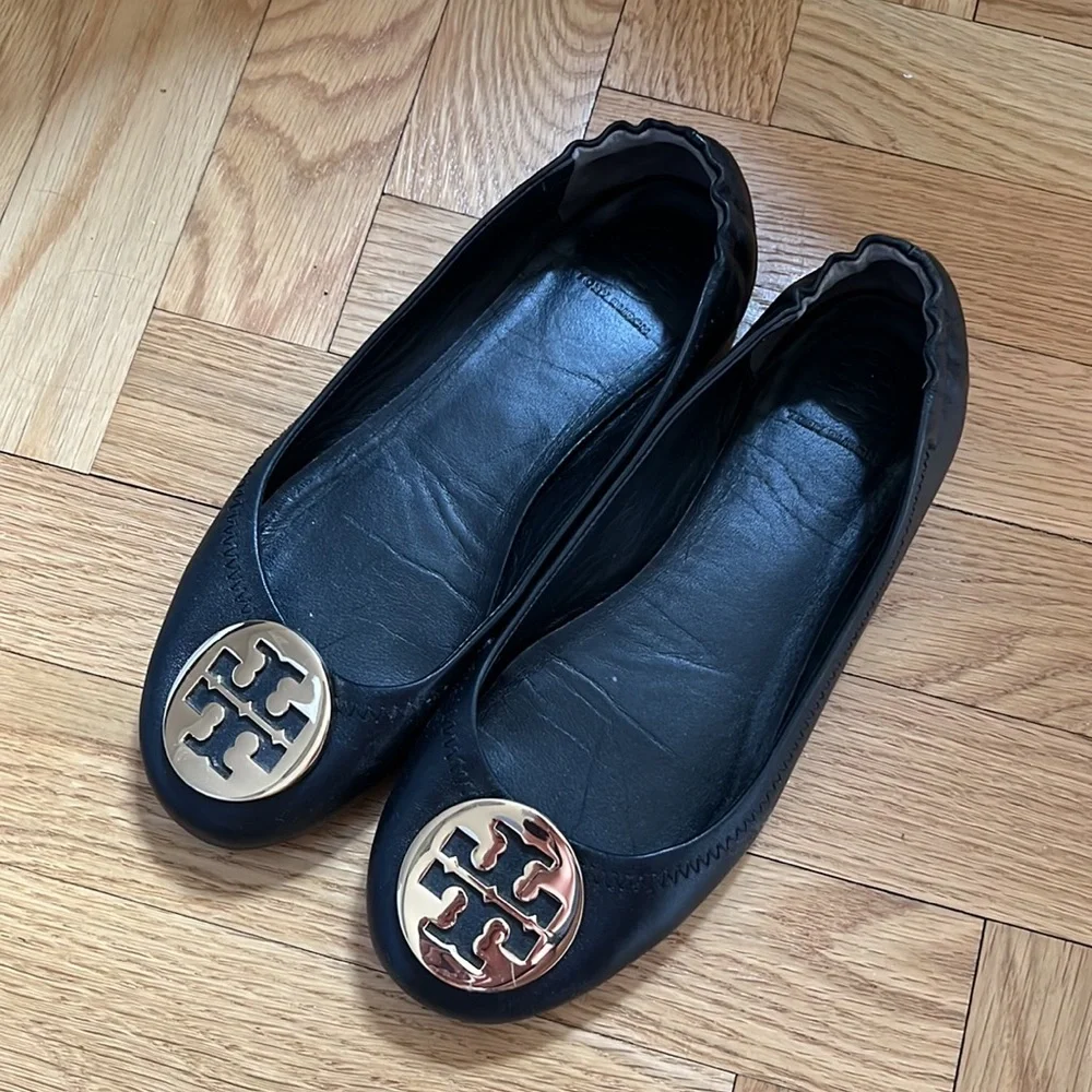 Tory Burch Minnie Travel Ballet Flats - Picture 2 of 3
